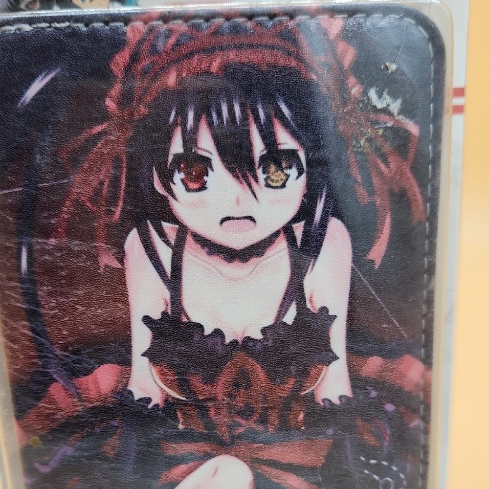 Anime-Inspired Kurumi Tokisaki Wallet with Black and Red Design - New In Package - Picture 2 of 6